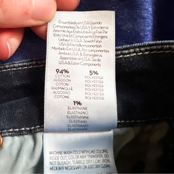 Mother | The Looker Skinny Jeans in Here Kitty, Kitty Dark Wash - Picture 7 of 9